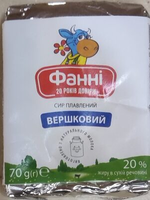 Сир плавлений "Вершковий"