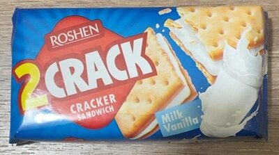 2Crack Cracker Sandwich Milk Vanilla