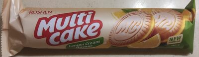 Multi Cake Lemon Cream flavour