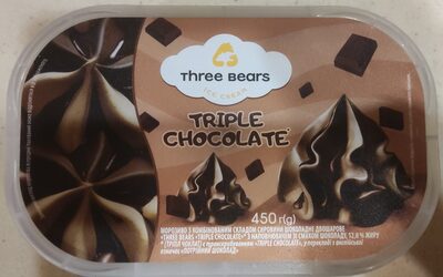 Морозиво "Triple Chocolate", зі смаком шоколаду