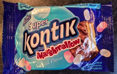 Super Kontik with Marshmallow filling glazed cookie