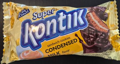 Super Kontik condensed milk flavor sandwich cookies