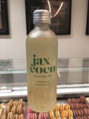 Jax Coco Natural Coconut Water Glass 250ml x 24