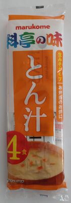 料亭の味 とん汁