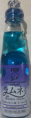 Carbonated Soft Drink Blueberry Flavor