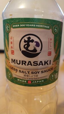 Less salt soy sauce
