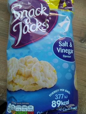 Snack A Jacks Salt And Vinegar 4 Pack