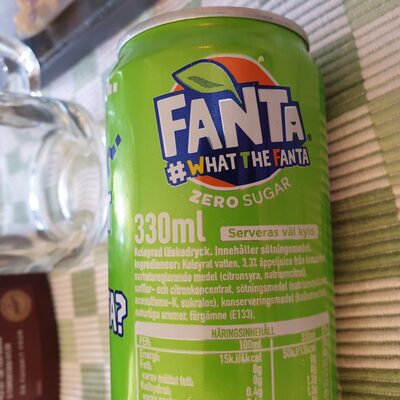 Fanta what the fanta zero sugar