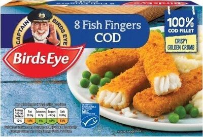 8 Fish Fingers Cod