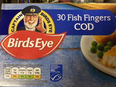Cod Fish Fingers