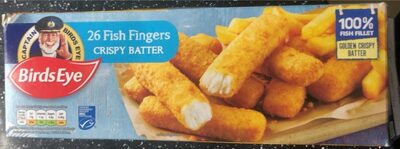 Fish fingers crispy batter