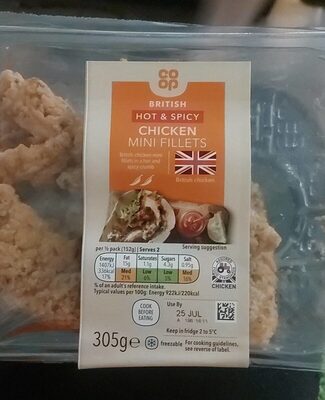 Chicken mini fillets