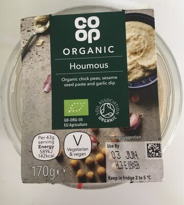 Organic houmous