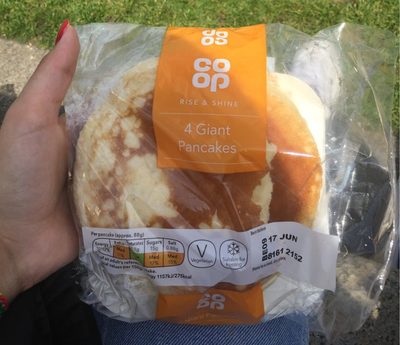 Giant pancakes
