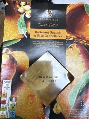 Butternut Squash + Sage Capellacci