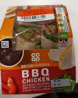 BBQ Chicken Wrap