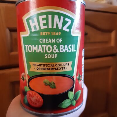 Cream of Tomato & Basil Soup