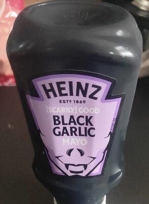 Black garlic vegan mayo