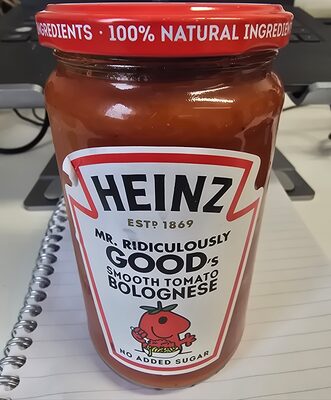 Mr Ridiculously Goods Smooth Tomato Bolognese