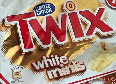 TWIX chocolat blanc