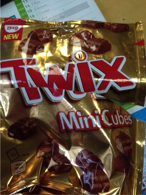 Twix Mini Cubes