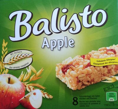 Balisto apple - Barre céléalière au pomme