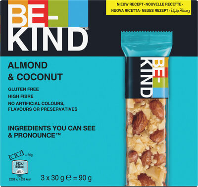 Barre amandes et Noix de coco