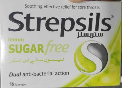 Strepsils lemon sugar free