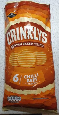 Crinklys Chilli Beef Flavour