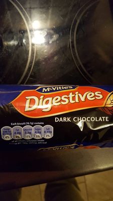 McVitie's Digestives Dark Chocolate