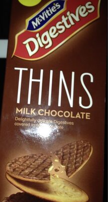 Thins milk chocolate