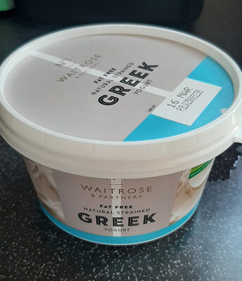Greek natural strained yogurt