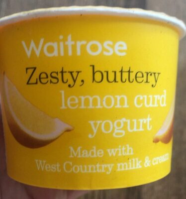Lemon curd yoghurt