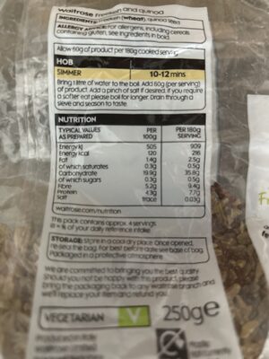 Quick cook freekeh & quinoa
