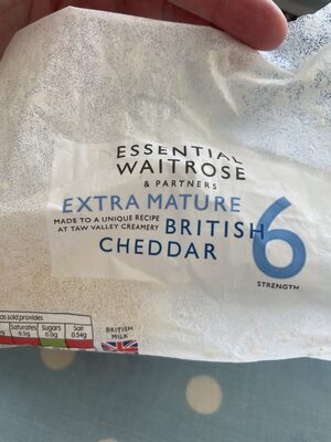 English extra mature cheddar