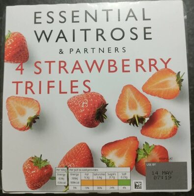 Strawberry trifles