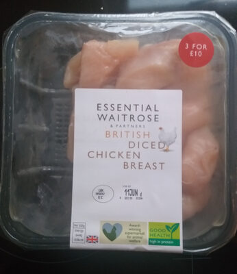 BRITISH DICED CHICKEN BREAST