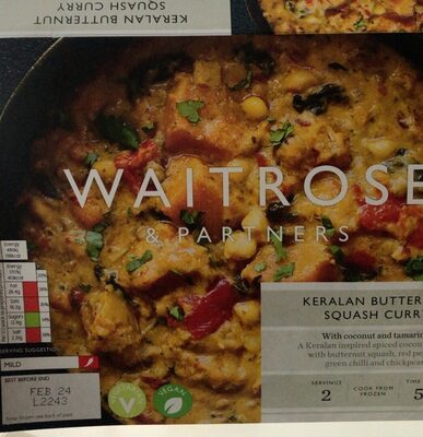 Keralan butternut squash curry