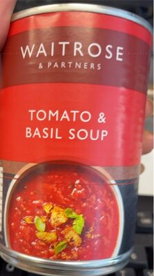 Tomato and basil soup
