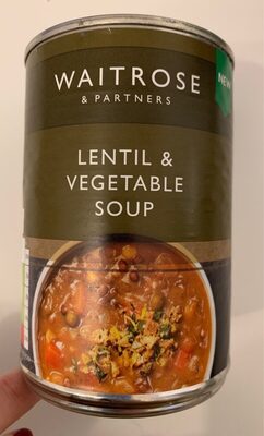 Lentil & vegetable soup