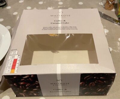 Coffee & caramel Cake