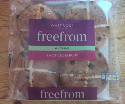 Free From Gluten Free Hot Cross Buns