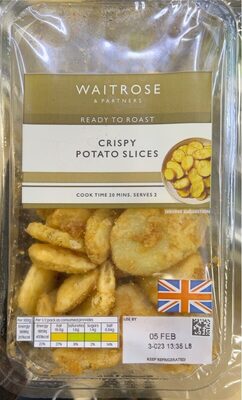 Crispy potato slices