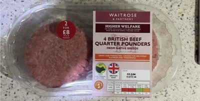 British beef qarter pounds