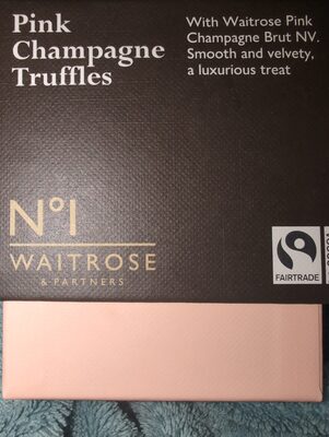 से Pink Truffles With Waitrose Pink Champagne Brut