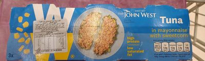 Tuna in Mayonnaise with Sweetcorn 3 x