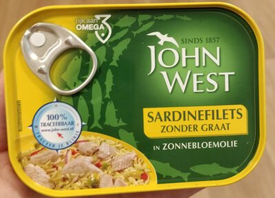Sardinefilets in zonnebloemolie