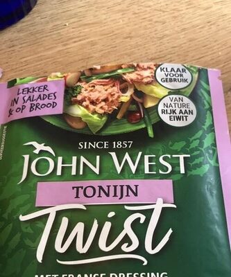 Tonijn twist met Franse dressing