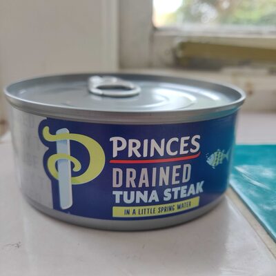 Drained Tuna Steak