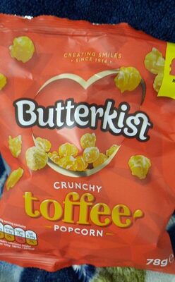 Cunchy toffee popcorn